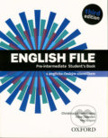 English File - Pre-Intermediate - Student’s book (česká edice) - Clive Oxenden, Christina Latham-Koenig, Oxford University Press, 2019