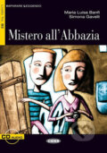 Imparare leggendo: Mistero All&#039;Abbazia + CD - Maria Luisa Banfi, Simona Gavelli, Black Cat, 2011