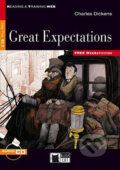 Kniha: Reading & Training: Great Expectations + CD (Charles Dickens). Black Cat, 2017