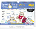 Školní plánovací kalendář s háčkem / školský plánovací kalendár s háčikom 2020, 2019