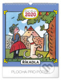 Nástěnný kalendář Říkadla 2020 - Josef Lada, 2019