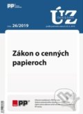 UZZ 26/2019 Zákon o cenných papieroch, Poradca s.r.o., 2019