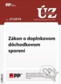 UZZ 27/2019 Zákon o doplnkovom dôchodkovom sporení, Poradca s.r.o., 2019
