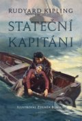 Stateční kapitáni - Rudyard Kipling, Zdeněk Burian (ilustrátor), Albatros CZ, 2019