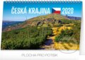 Stolní kalendář Česká krajina 2020, Presco Group, 2019