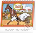 Stolní kalendář Zvířátka 2020 - Josef Lada, Presco Group, 2019