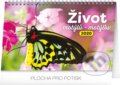 Stolní kalendář Život motýlů – Stolový kalendár Život motýľov 2020, 2019