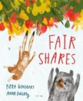 Kniha: Fair Shares (Pippa Goodhart a Anna Doherty). Tiny Owl, 2019