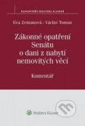 Zákonné opatření Senátu o dani z nabytí nemovitých věcí - Eva Zemanová, Václav Toman, 2016