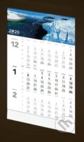 Trojmesačný kalendár Amazing Planet 2020 - Filip Kulisev, 2019