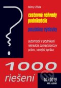 1000 riešení 10/2019 - Cestovné náhrady podnikateľa, Paušálne výdavky, Poradca s.r.o., 2019