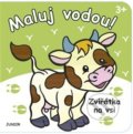 Zvířátka na vsi - Maluj vodou! - Mariola Budek (ilustrácie), Junior, 2019