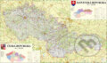 Česká a Slovenská republika 1:500 000 (nástenná mapa), ZES, 2009