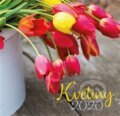 Nástěnný kalendář Květiny 2020, Press Group, 2019