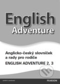 English Adventure 2 a 3 slovníček CZ, Bohemian Ventures, 2017