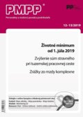 PMPP 12-13/2019 Životné minimum od 1. júla 2019 (Poradca podnikateľa)