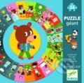Puzzle: Obrovské puzzle – Deň (Djeco). Djeco, 2019