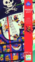 Puzzle: Obrovské puzzle – Pirátsky koráb (Djeco). Djeco, 2019