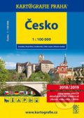 Česko: Autoatlas/1:100 000, Kartografie Praha, 2017