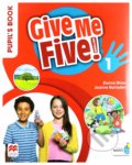Give Me Five! 1 - Pupil&#039;s Book - Donna Shaw, Joanne Ramsden, MacMillan, 2018