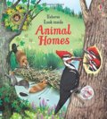 Look Inside Animal Homes - Emily Bone, Usborne, 2018