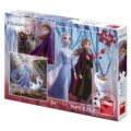 Puzzle: Frozen II 3x55 (Dino). Dino, 2019