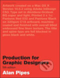 Kniha: Production for Graphic Designers (Alan Pipes). Laurence King Publishing, 2009