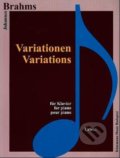 Variationen / Variations - Johannes Brahms, Könemann Music Budapest, 2015
