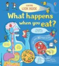 Look inside: What happens when you eat - Emily Bone, Stefano Tognetti (ilustrácie), 2019