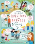 Questions and Answers about Growing Up - Katie Daynes, Shelley Laslo (ilustrácie), Usborne, 2019
