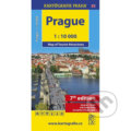 Prague - Map of Tourist Attractions /1:10 tis., Kartografie Praha, 2010