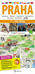 Praha - plán města  1:10 000, MCU, 2013
