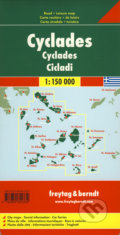 Cyclades 1:150 000, freytag&berndt, 2012