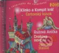 Klinko a Kompit kráľ, Ružová Anička (2 CD) - Christo Cap, Ľuba Vančíková, A.L.I., 2004
