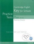Kniha: Practice Tests Plus Cambridge English Key for Schools 2016 Book w/ Multi-Rom & Audio CD (w/ key) (Rosemary Aravanis). Pearson, 2016