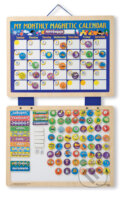 Spoločenská hra: Môj mesačný magnetický kalendár (Melissa and Doug). Melissa and Doug, 2019