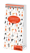Magnetický kalendář 2020 Cats, Stil calendars, 2019