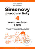 Šimonovy pracovní listy 4 - Blanka Borová, Jana Svobodová, Portál, 2007