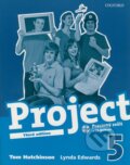 Project 5 - Pracovný zošit s CD - ROMom - Tom Hutchinson, Oxford University Press, 2009