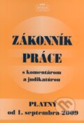 Zákonník práce s komentárom a judikaturou - Kolektív autorov, Nová Práca, 2009