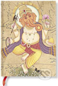 Paperblanks - Dancing Ganesh - MICRO - čistý, Paperblanks