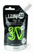IZINK 3D reliéfní pasta 80 ml/cactus, perleťová světle zelená, Aladine, 2020