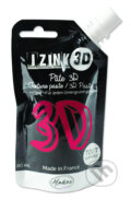 IZINK 3D reliéfní pasta 80 ml/geranium, růžová, 2020