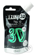 IZINK 3D reliéfní pasta 80 ml/ topaz, perleťová tyrkysová, 2020