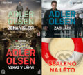 Olsen - komplet Žena v kleci, Zabijáci, Vzkaz v láhvi - Jussi Adler-Olsen, OneHotBook, 2019