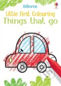 Little First Colouring Things That Go - Kirsteen Robson, Jenny Addison (ilustrácie), Usborne, 2020