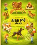 Atlas psů pro děti - Jana Sedláčková, Štěpánka Sekaninová, Marcel Králik (ilustrátor), Albatros, 2020