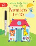 Kniha: Numbers 1 to 10 (Jessica Greenwell). Usborne, 2019