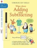 Kniha: Wipe-Clean Adding and Subtracting (Holly Bathie). Usborne, 2020