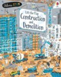 Kniha: Lift-the-Flap Construction and Demolition (Jerome Martin). Usborne, 2020